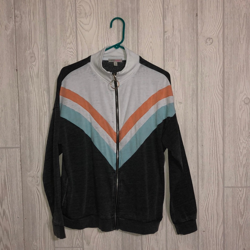 Inspired zip up jacket only worn once